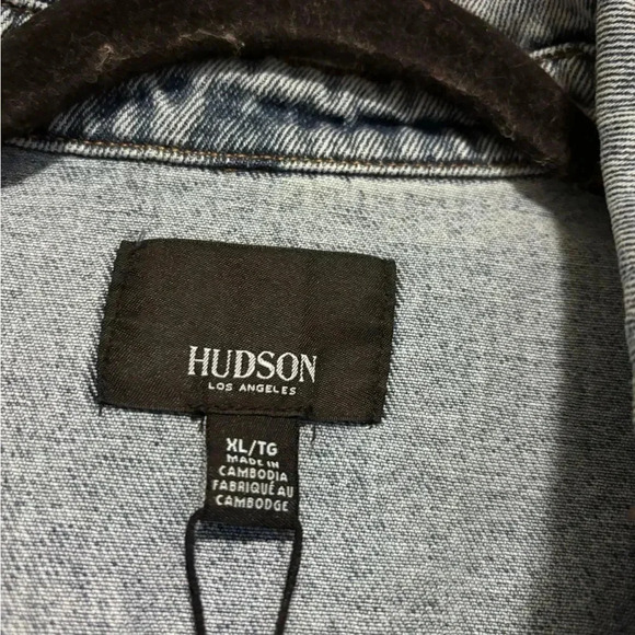 Hudson Jeans Gray Denim Jacket - Picture 5 of 7